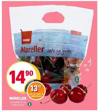 Coop Extra Moreller tilbud