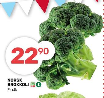 Coop Marked Norsk brokkoli tilbud