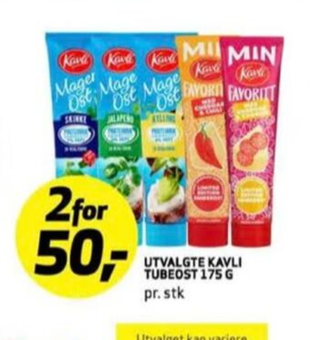 Bunnpris Kavli smøreost tilbud