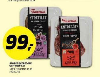 Bunnpris Finsbråten entrecôte tilbud