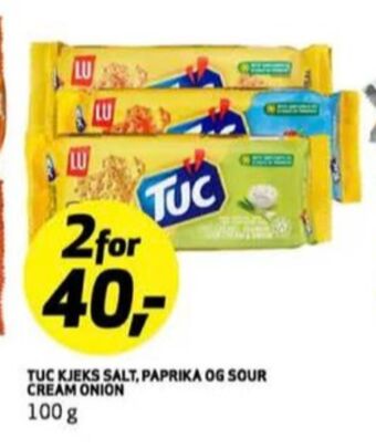 Bunnpris Lu tuc kjeks tilbud