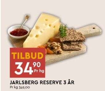 Coop Mega Jarlsberg skæreost tilbud