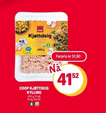 Coop Extra Coop kjøttdeig tilbud