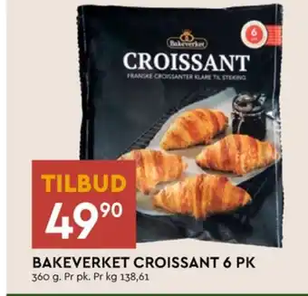 Coop Mega Bakeverket croissanter tilbud