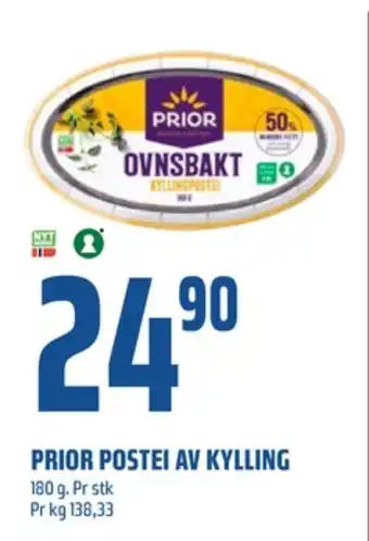 Coop Obs Prior kyllingpostei tilbud