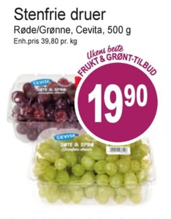 Joker Cevita druer tilbud