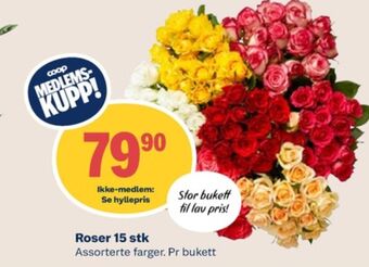 Coop Mega Ukjent bukett tilbud
