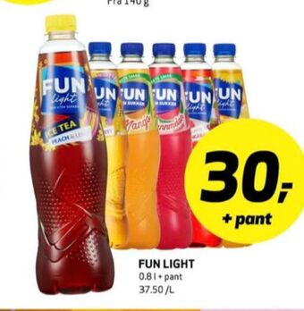 Bunnpris Fun light saft tilbud