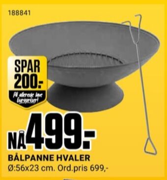 Europris Ukjent bålpanne tilbud