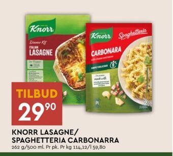 Coop Mega Knorr pastaretter tilbud