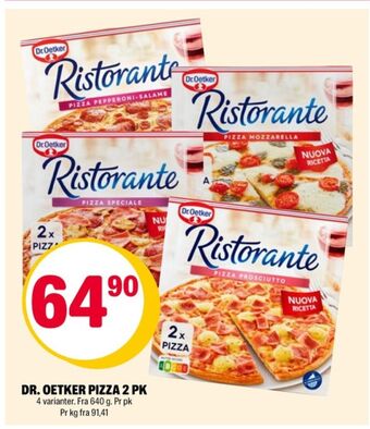 Coop Extra Ristorante pizza tilbud