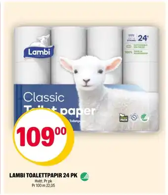 Coop Extra Classic toalettpapir tilbud