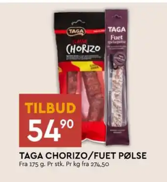 Coop Mega Taga chorizo tilbud