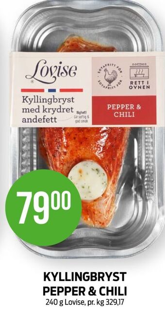 Kiwi Lovise kyllingbryst tilbud
