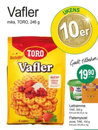 Joker Toro vaffelmix tilbud