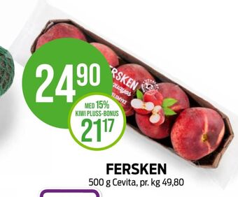 Kiwi Cevita fersken tilbud