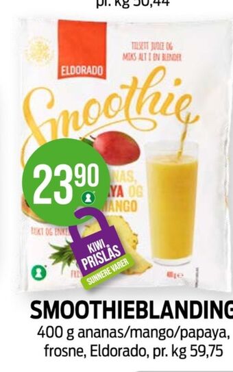 Kiwi Eldorado smoothieblanding tilbud