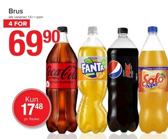 Eurospar Coca-cola zero brus tilbud