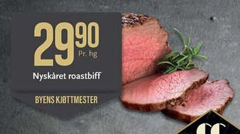 CC Mat Nyskåret roastbiff tilbud