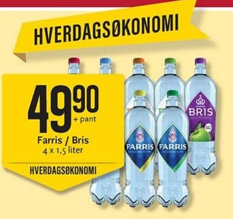 Farris / Bris 4x 1,5 liter