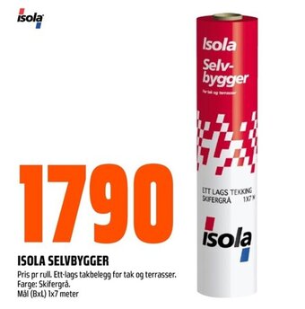 Coop Obs ISOLA SELVBYGGER tilbud