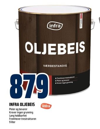 Coop Obs INFRA OLJEBEIS tilbud