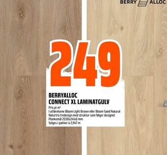 Coop Obs BERRYALLOC CONNECT XL LAMINATGULV tilbud