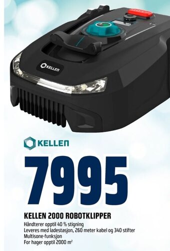 Coop Obs KELLEN S600 ROBOTKLIPPER tilbud