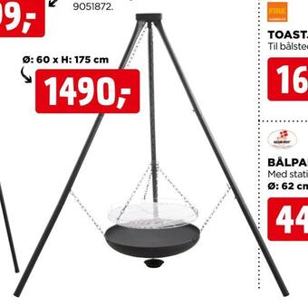 jem & fix Tripod bålpanne tilbud