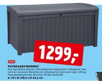 jem & fix Putekasse borneo tilbud