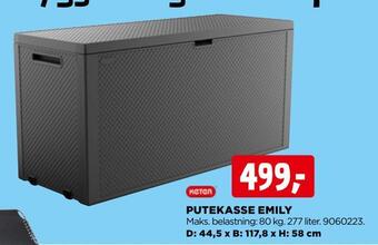 jem & fix Putekasse emily tilbud