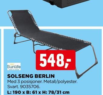 jem & fix Solseng berlin tilbud