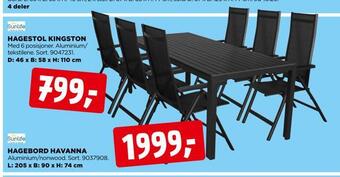 jem & fix Hagestol kingston tilbud