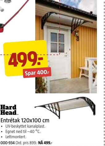 Jula Entrétak 120x100 cm tilbud