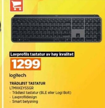 POWER TRÅDLØST TASTATUR LTMXKEYSSGR tilbud