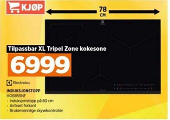 POWER Electrolux INDUKSJONSTOPP HOB855NF tilbud