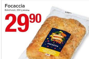 Spar Focaccia tilbud