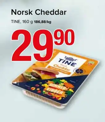 Spar Norsk cheddar tilbud