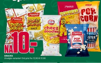 Europris SNACKS tilbud