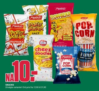 Europris SNACKS tilbud