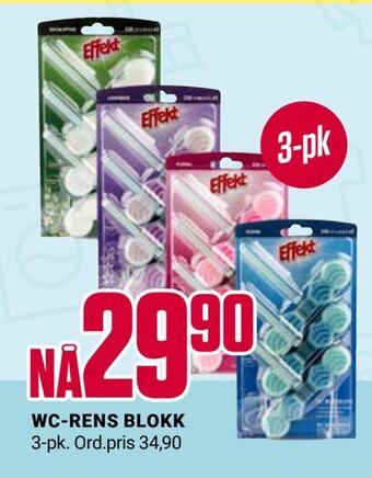 Europris Wc-rens blokk tilbud