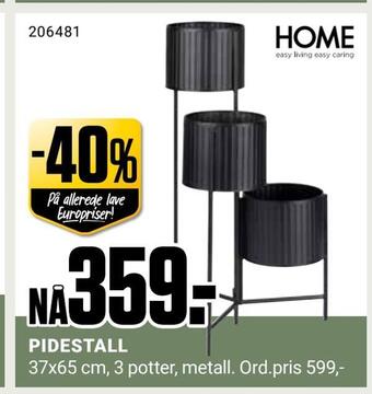 Pidestall