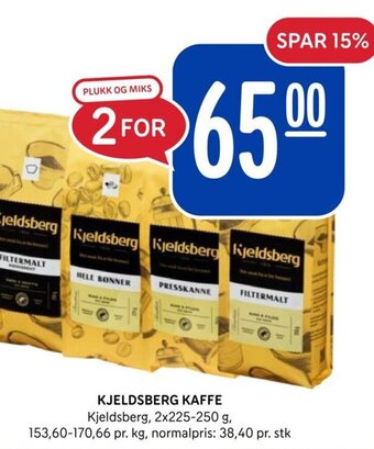 Rema 1000 KJELDSBERG KAFFE tilbud