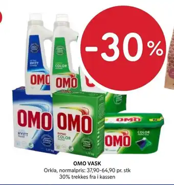 Rema 1000 OMO VASK tilbud