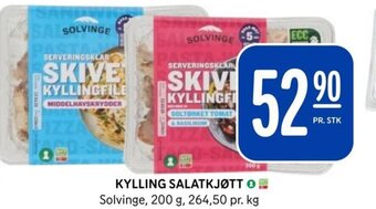 Rema 1000 KYLLING SALATKJØTT tilbud