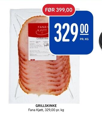 Rema 1000 GRILLSKINKE Fana Kjøtt tilbud