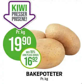 Kiwi Bakepoteter tilbud