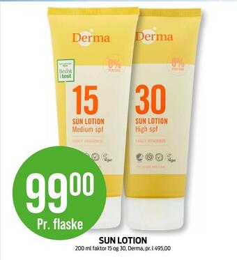 Kiwi Sun lotion tilbud