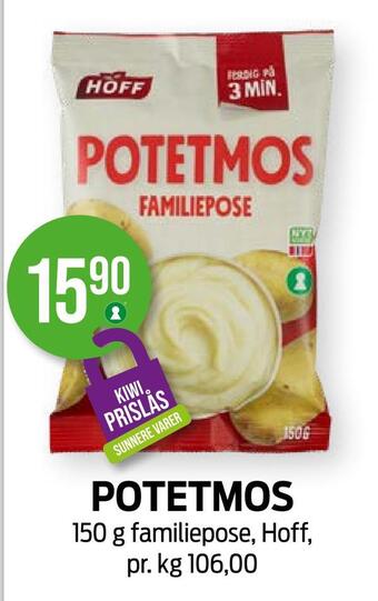 Kiwi Potetmos tilbud