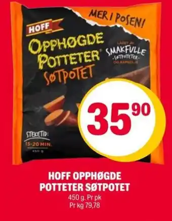 Coop Extra HOFF OPPHØGDE POTTETER SØTPOTET tilbud